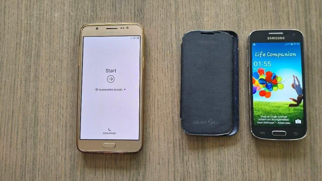 2x oude Samsung GSM, J7 en S4 mini, Ophalen, Gebruikt, Overige modellen, Touchscreen