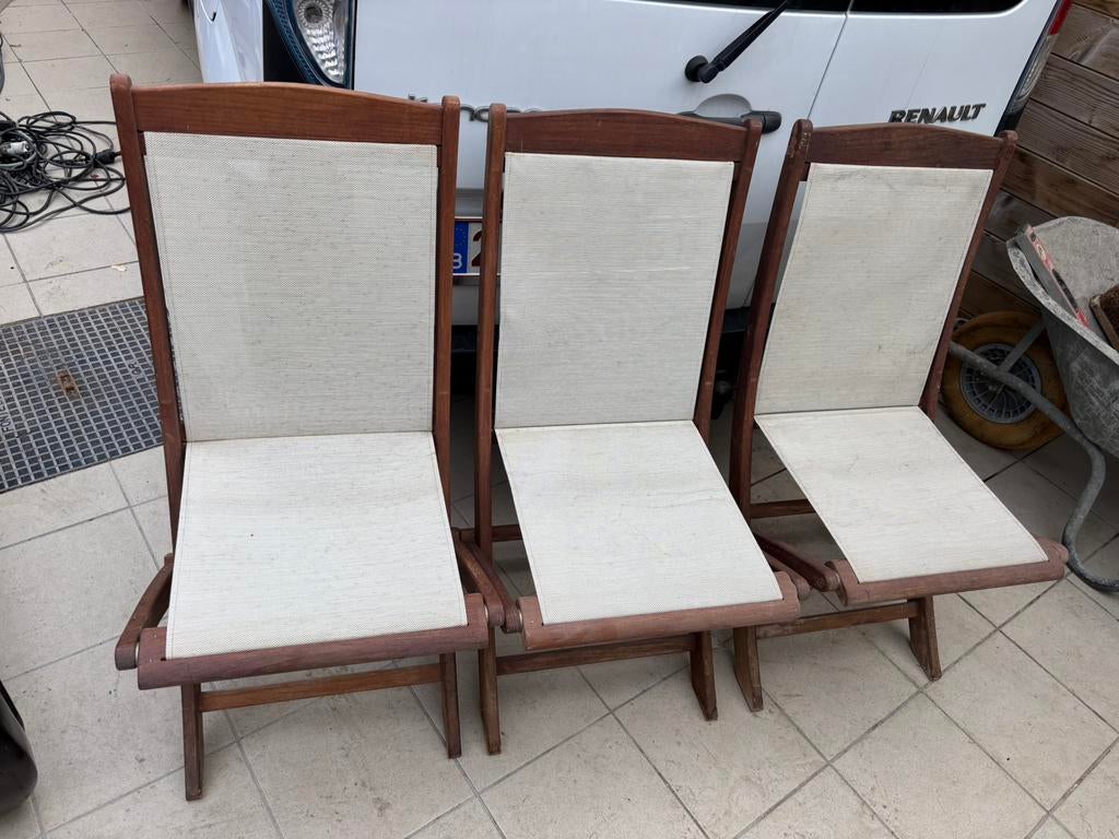 10 tuinstoelen, Tuin en Terras, Ophalen, Zo goed als nieuw