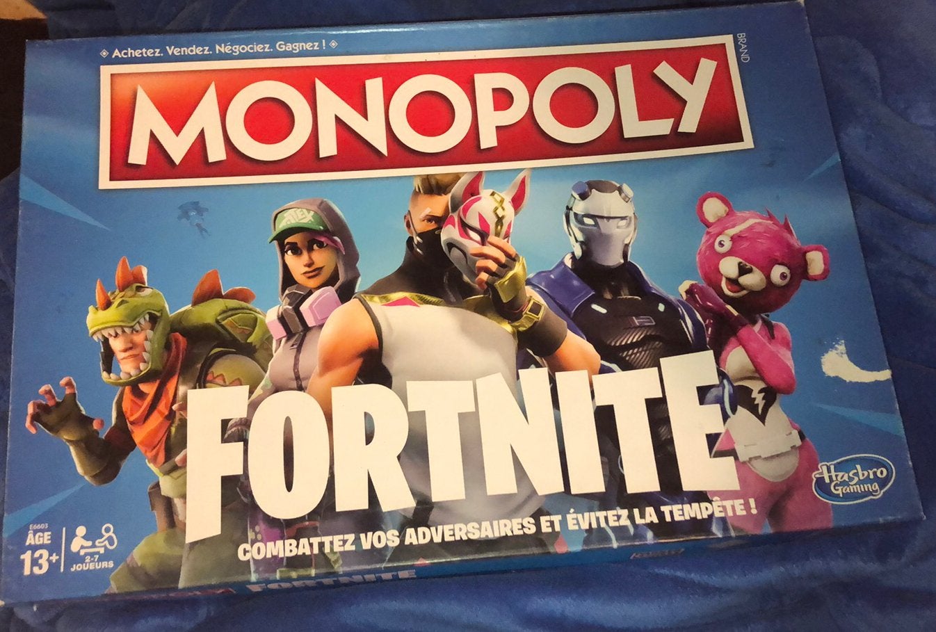 Monopoly Fortnite 2013-18, Utilisé