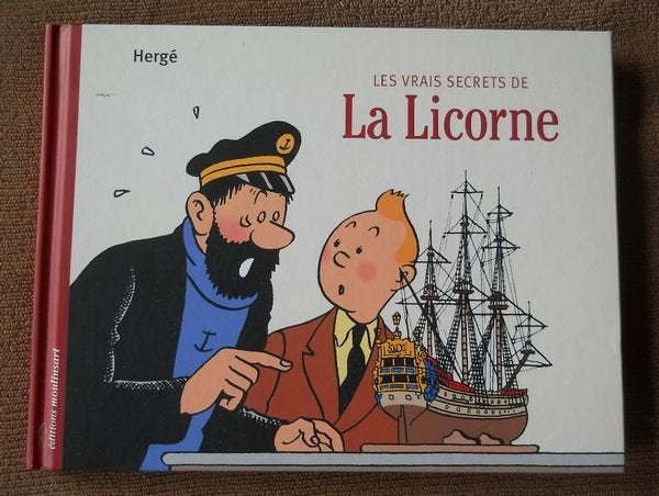 Les vrais secrets de La Licorne - Hergé Tintin, Ophalen of Verzenden, Gelezen