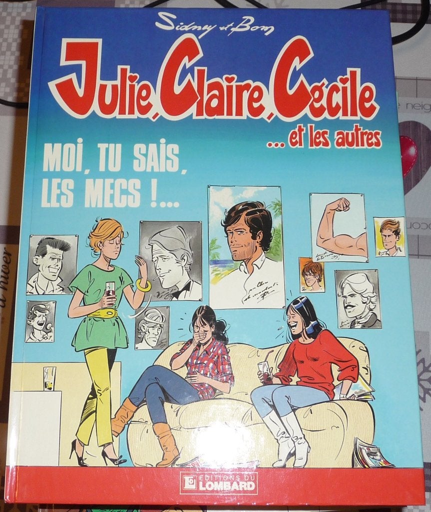 BD - 5 albums Julie Claire Cécile, Enlèvement ou Envoi, Comme neuf