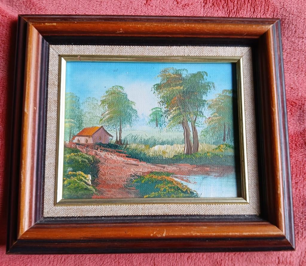 Klein schilderijtje, Antiek en Kunst, Ophalen