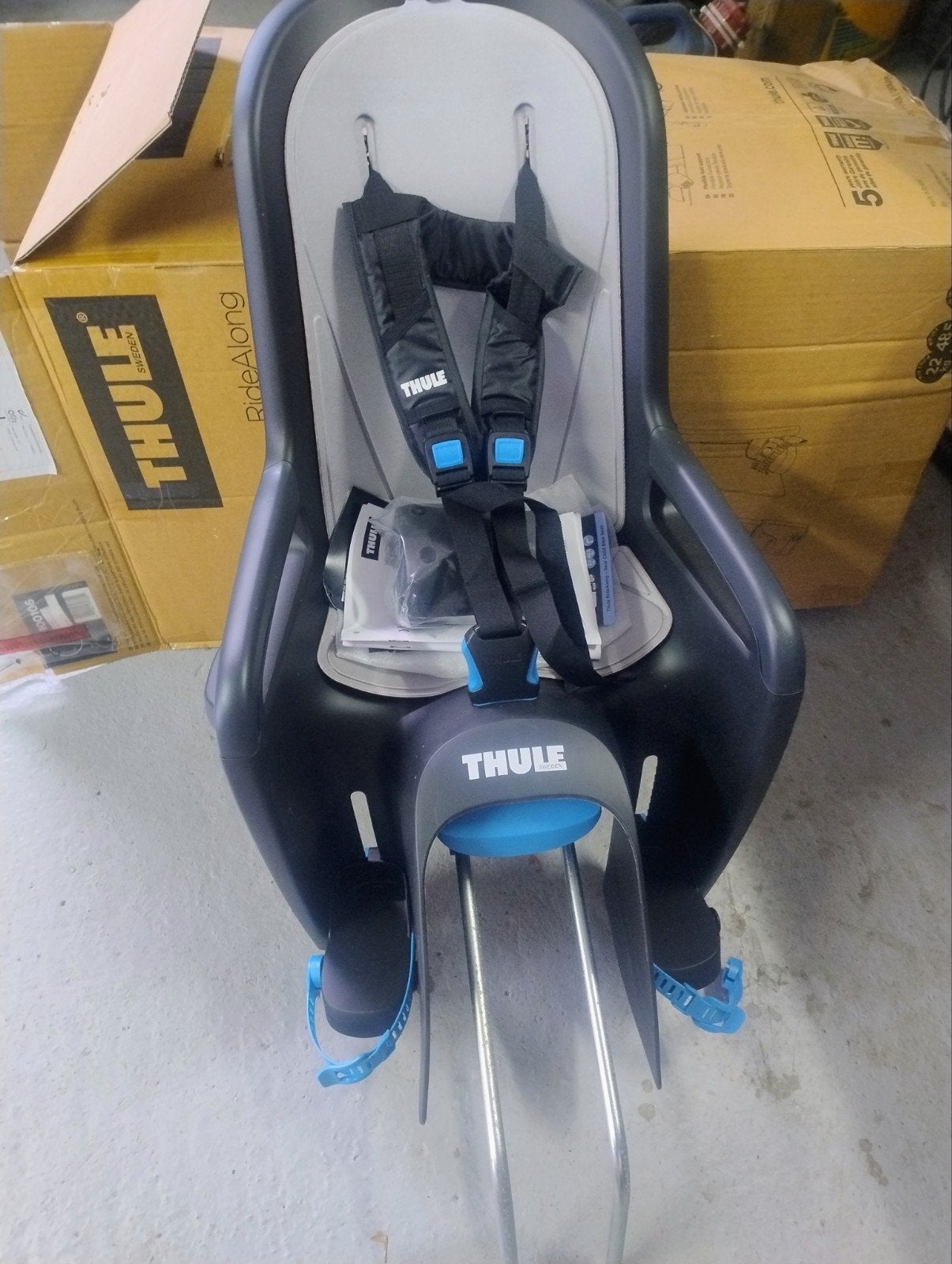 Thule RideAlong kinderzitje fiets, Fietsen en Brommers, Ophalen