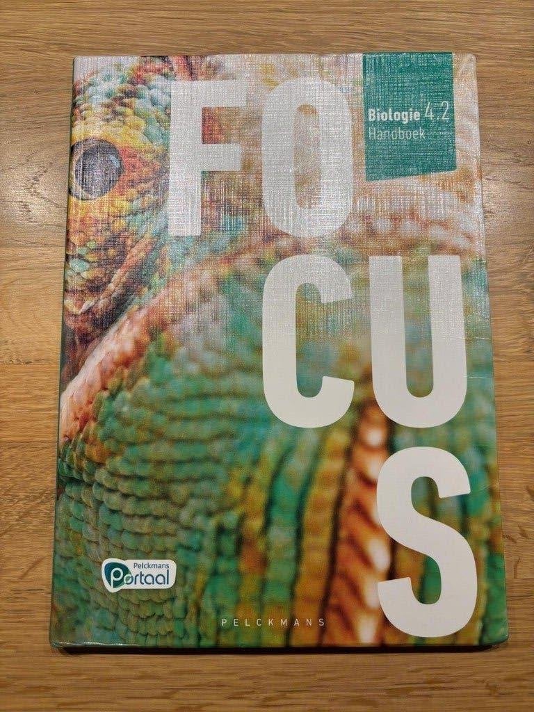 Focus Handboek (Biologie), Boeken, ASO, Biologie, Pelckmans, Ophalen