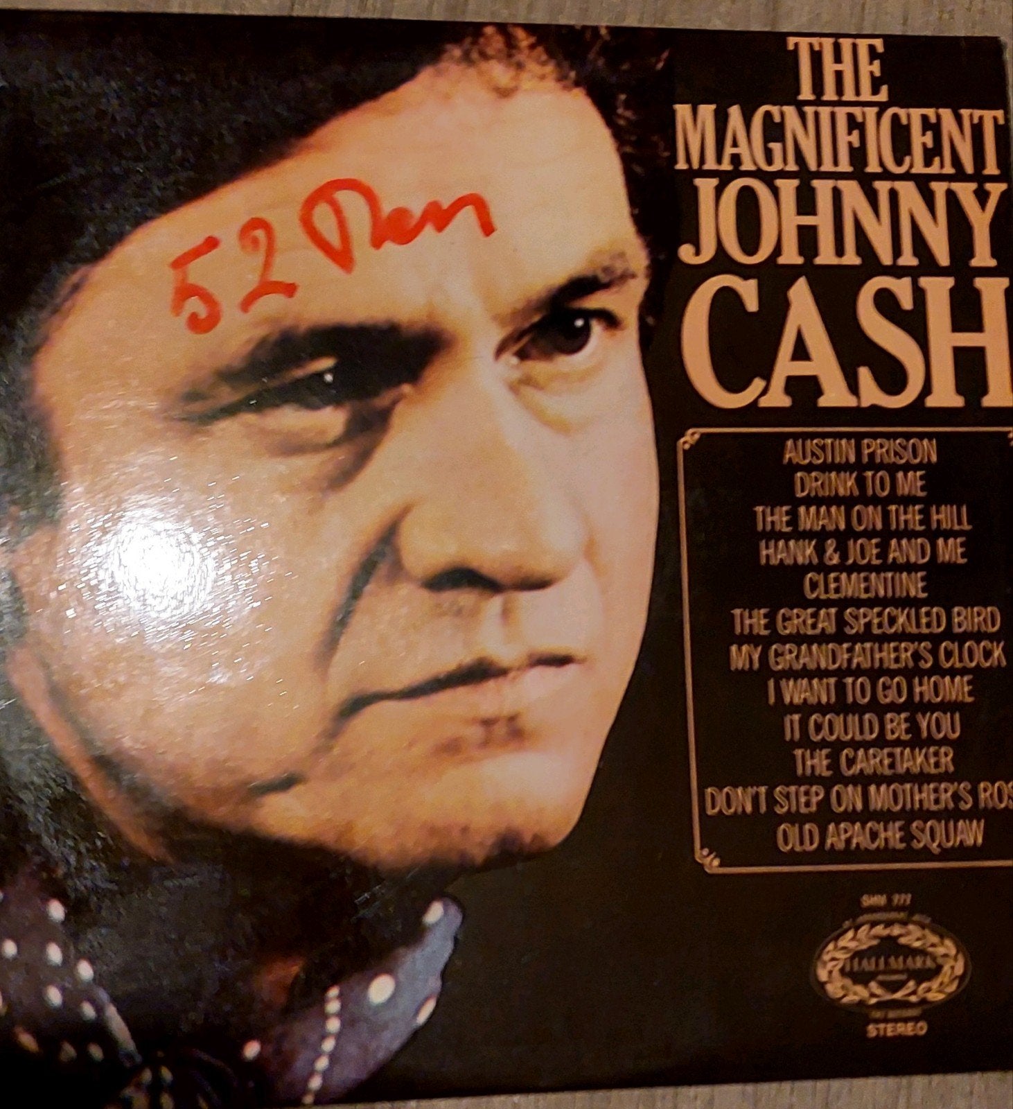 LP The Magnificent Johnny Cash, Animaux & Accessoires, Nourriture & Bols pour chiens, Enlèvement