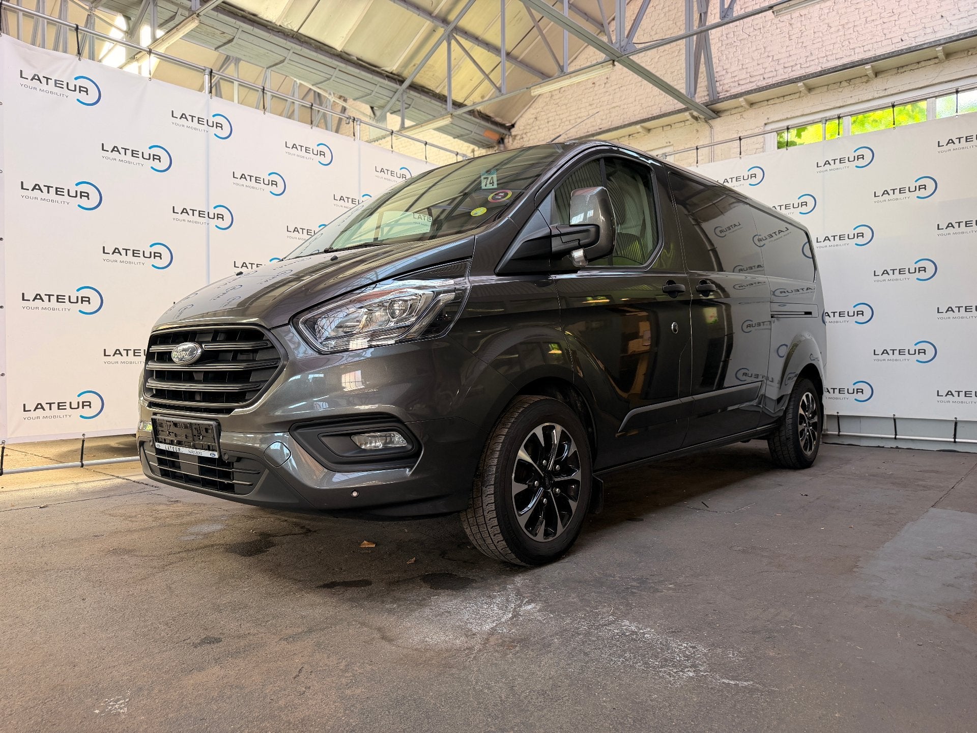 Ford Transit Custom 320L Gesloten bestelwagen L2 Trend A6 2., Achat, Euro 6, 3 places, Autres couleurs