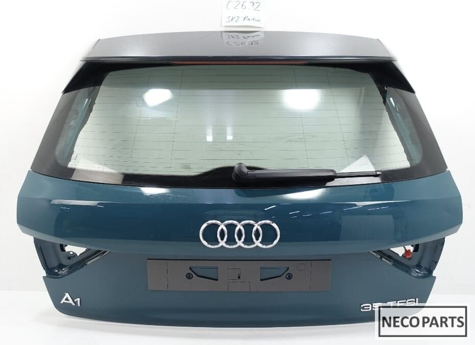 AUDI A1 82A ACHTERKLEP KLEUR LX6B ALLES LEVERBAAR ORIGINEEL, Arrière, -, Haillon arrière, Audi