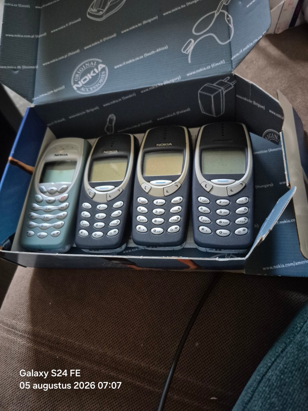 Collection de téléphones portables vintage à vendre — Nokia,, Télécoms, Enlèvement ou Envoi, Écran tactile