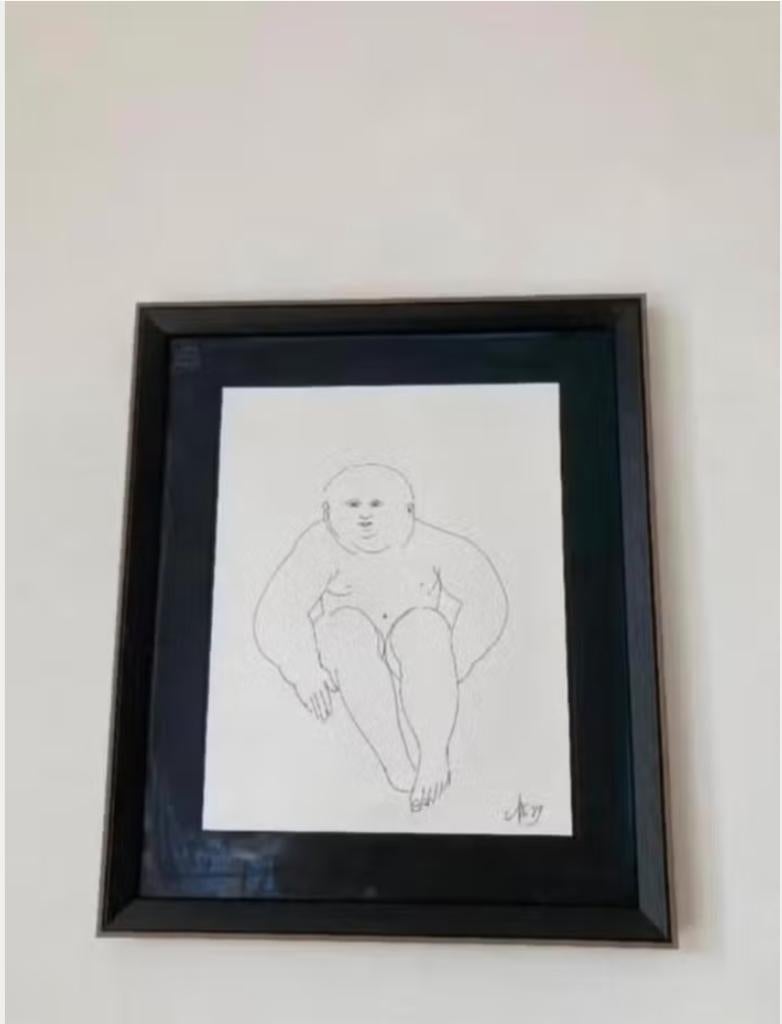 grote tekening josé vermeersch, Enlèvement