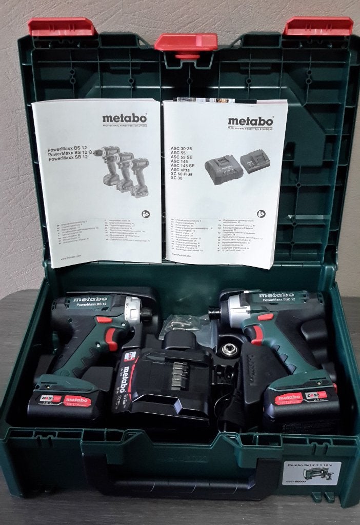 Metabo Combo Set Accumachines 12V ( NIEUW ), Doe-het-zelf en Bouw, Gereedschap | Boormachines, Nieuw, Ophalen of Verzenden