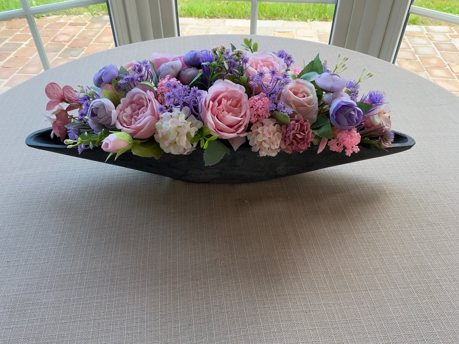 BLOEMSTUK 50 CM, Maison & Meubles, Accessoires pour la Maison | Plantes & Fleurs artificielles, Enlèvement, Arrangement floral