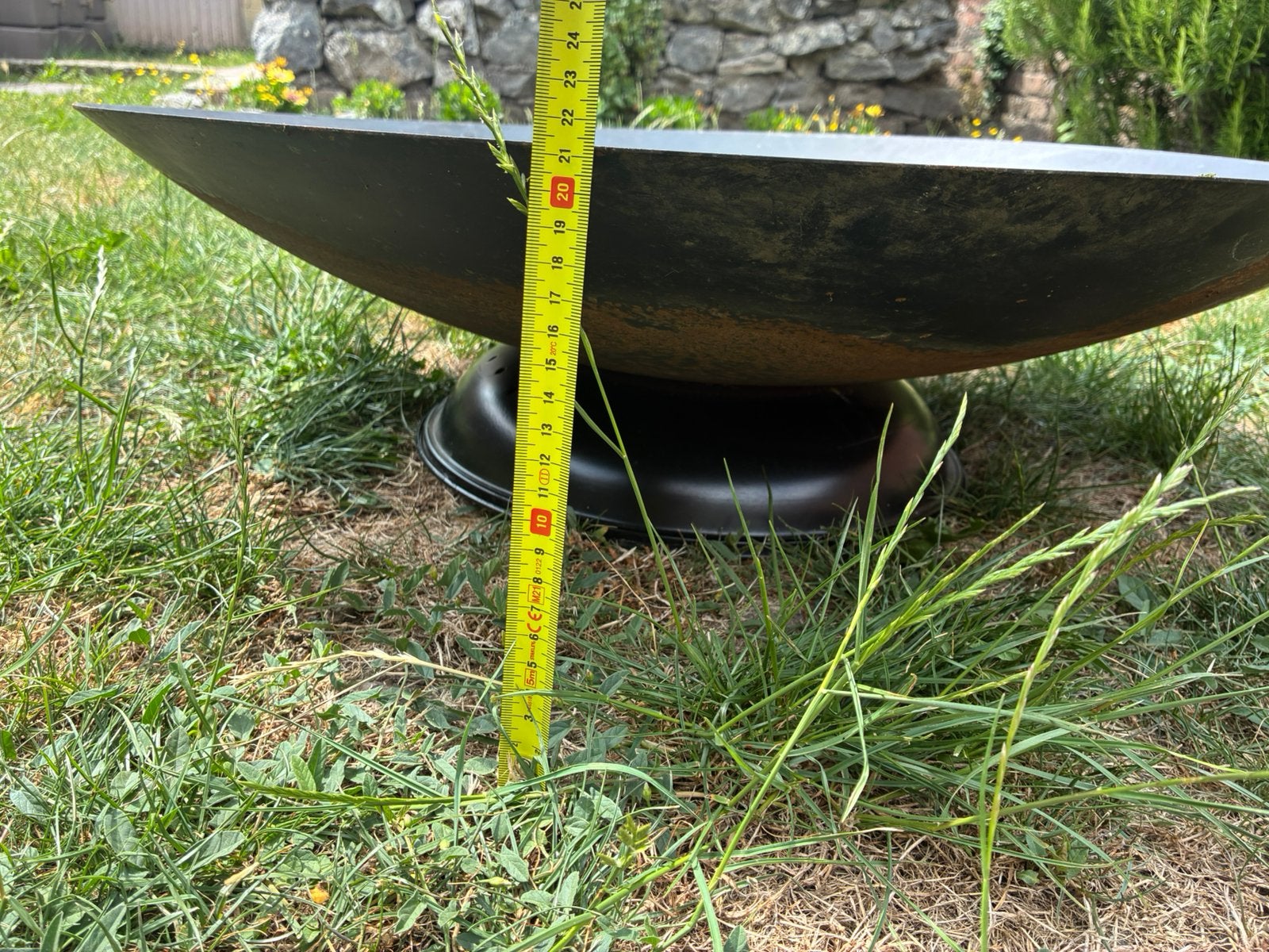 Brasero de 72 cm de diamètre, Enlèvement, Utilisé