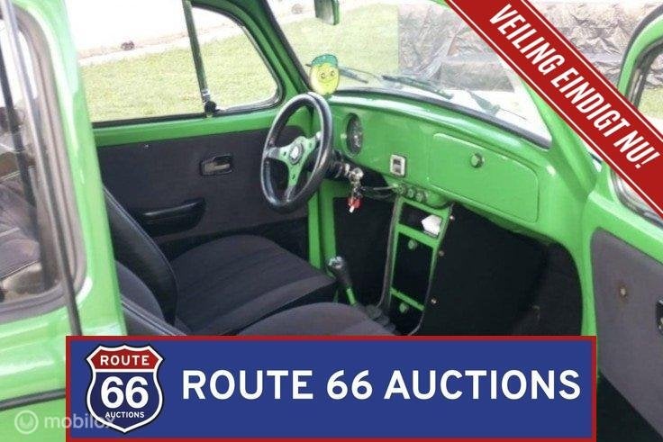Volkswagen Beetle | 1968 | Route 66 Auctions, Auto's, Volkswagen, Zwart, Bedrijf, Handgeschakeld