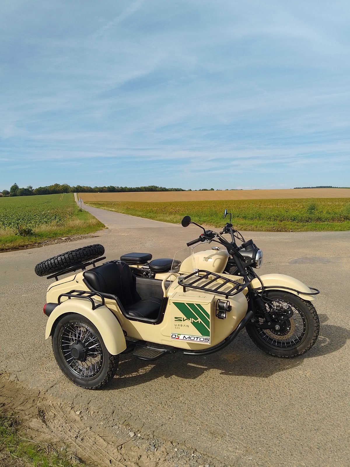 swm urban 525 zijwagen - demo - 1400 km, Motoren, 2 cilinders, Occasion, Meer dan 35 kW, Handgeschakeld