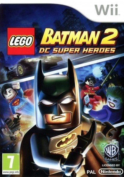 Lego Batman 2 DC Super Heroes (zonder boekje), Games en Spelcomputers, Games | Nintendo Wii, Avontuur en Actie, Gebruikt, 1 speler