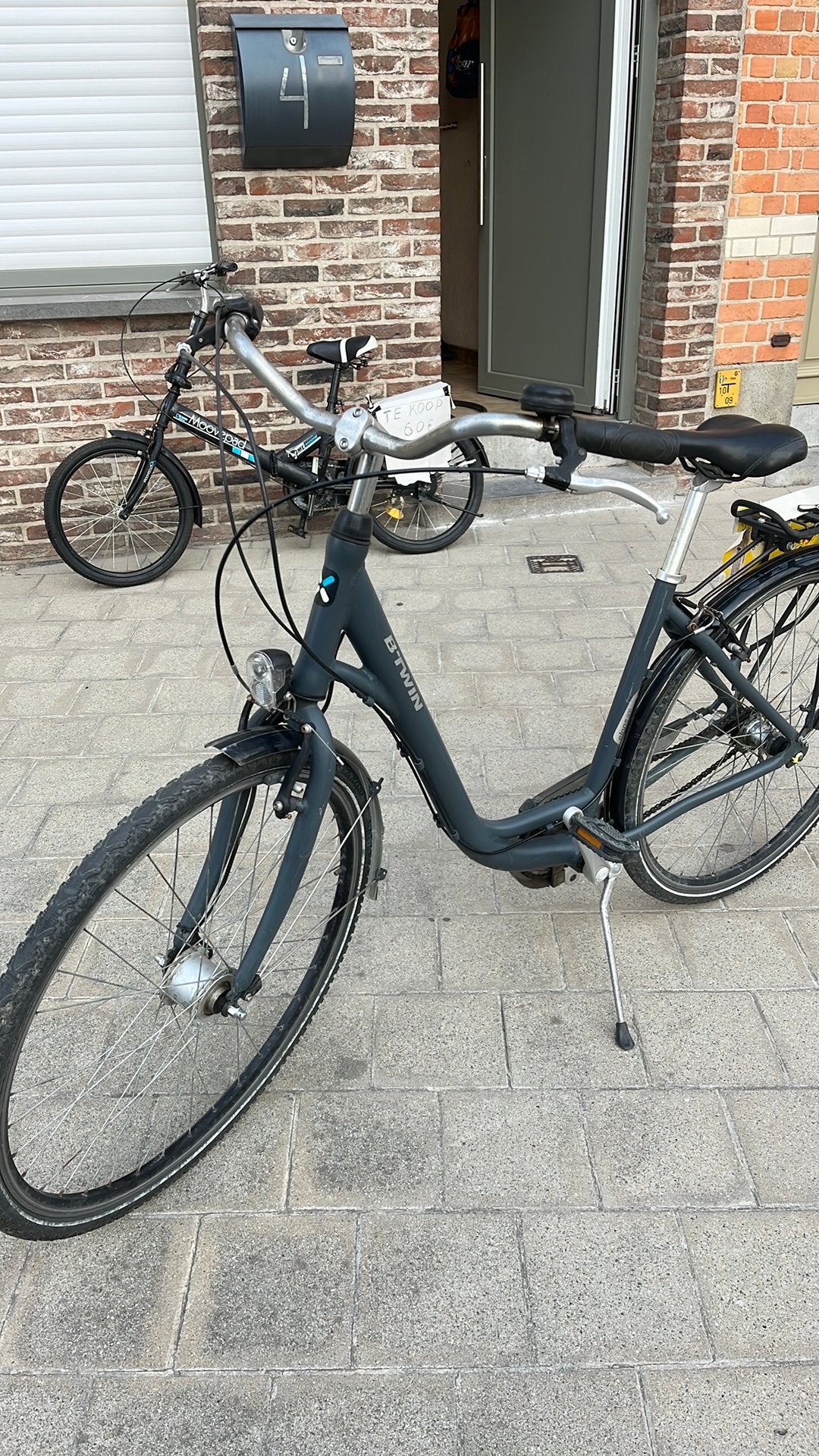 Dames fiets Btwin, Gebruikt, Velgrem, Versnellingen, Minder dan 47 cm