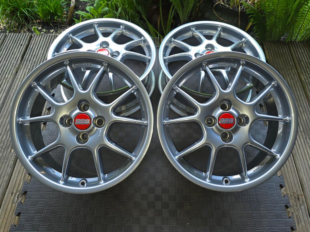 BBS RK 7x17 4x100 et42 vw gti g60 up opel bmw e30 Honda seat, Ophalen of Verzenden, Velg(en)