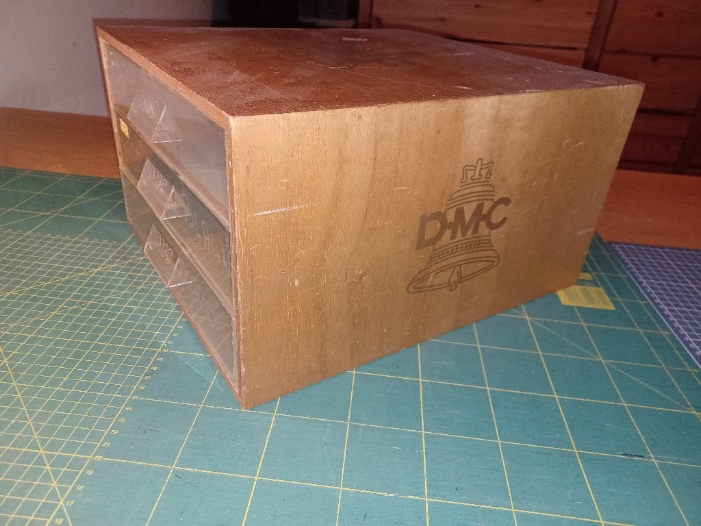 DMC fournituren schuiven kastjes, Ophalen, Gebruikt, Overige typen
