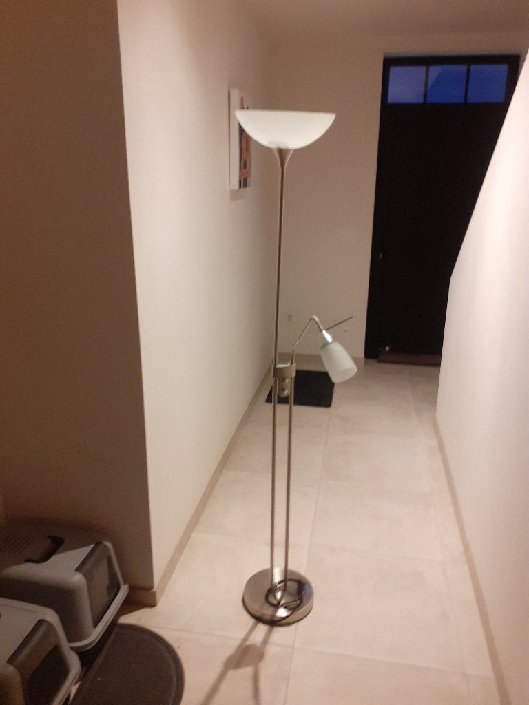 Staanlamp, Ophalen, Nieuw, Metaal, 200 cm of meer