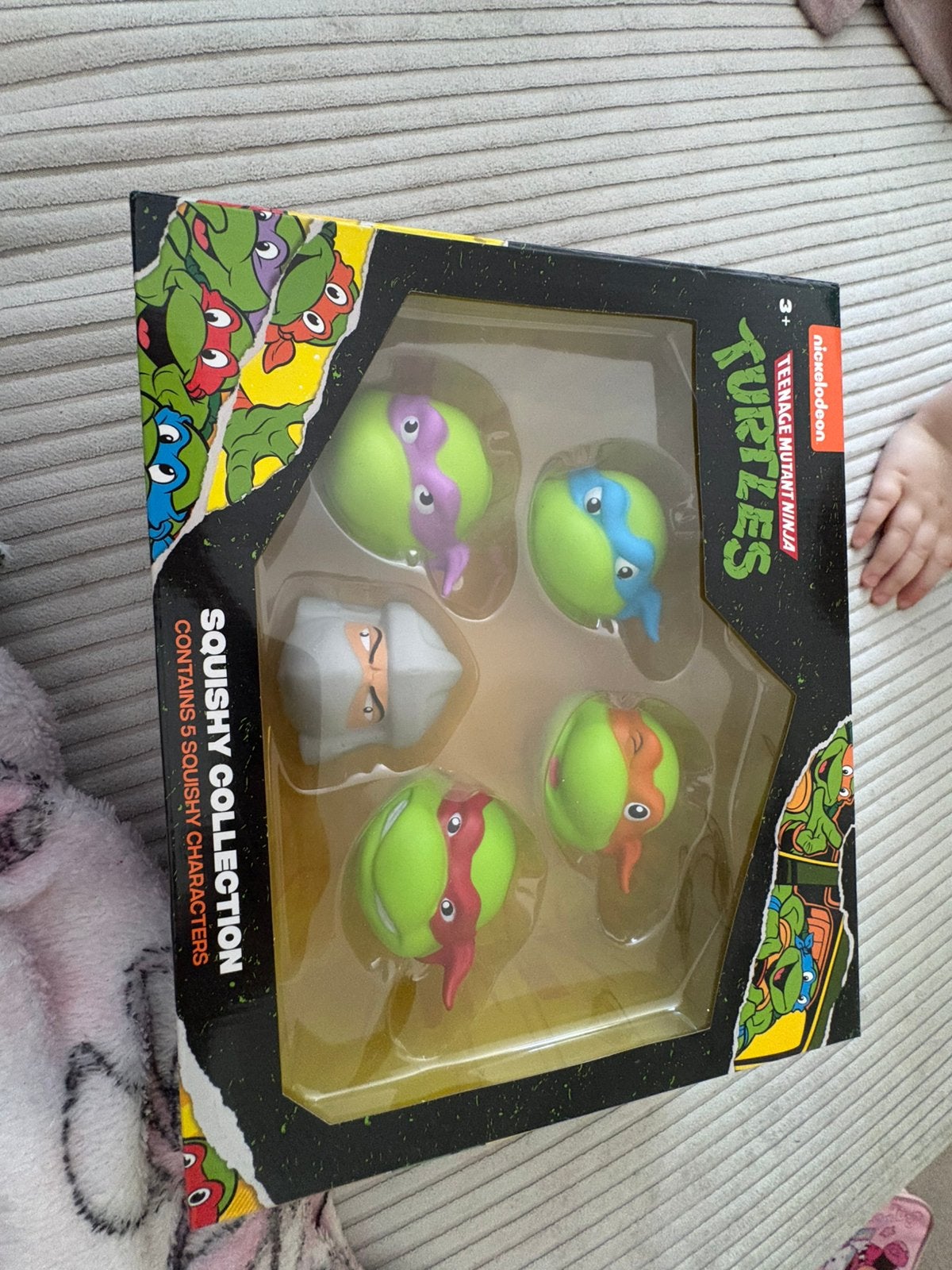 Squishys Ninja Turtle, Collections, Jouets miniatures, Comme neuf, Enlèvement ou Envoi