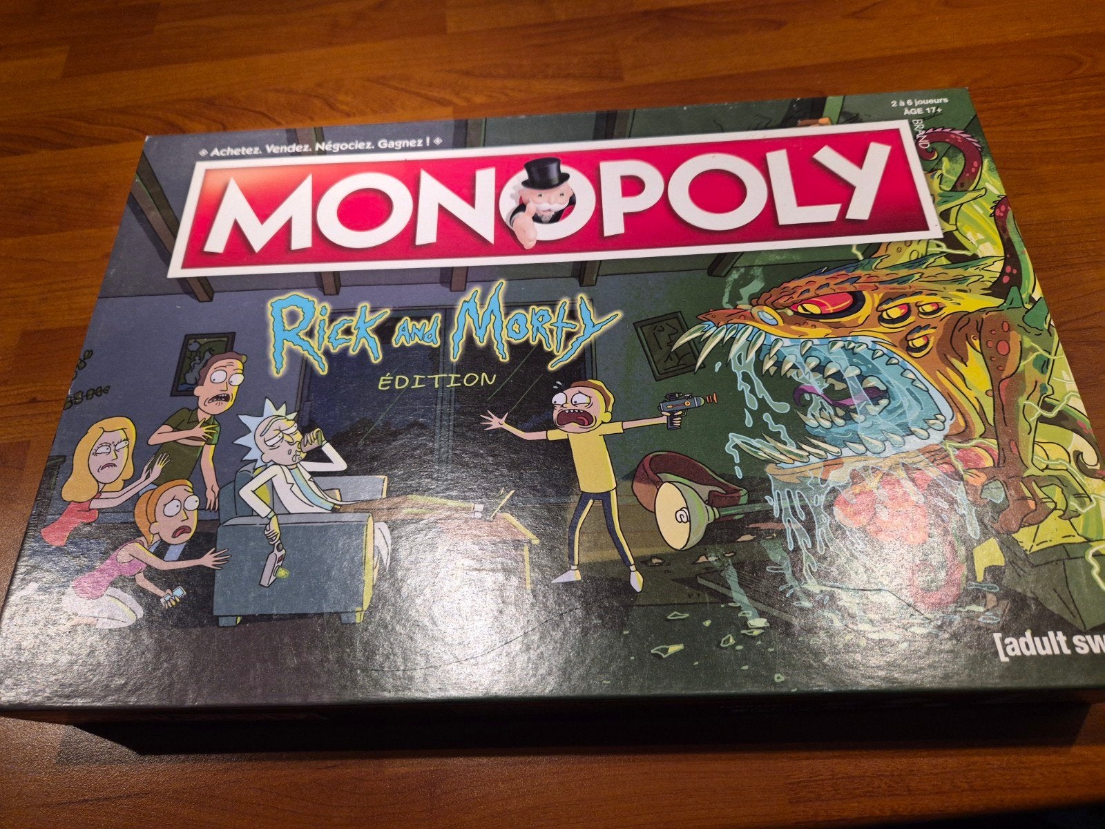 Monopoly Rick & Morty, Hobby en Vrije tijd, Gezelschapsspellen | Overige, Ophalen