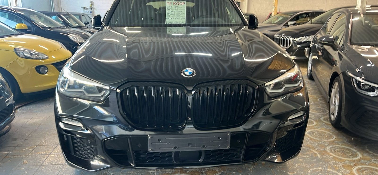 Bmw x5 m paket, Auto's, Automaat, Zwart, Leder, Particulier