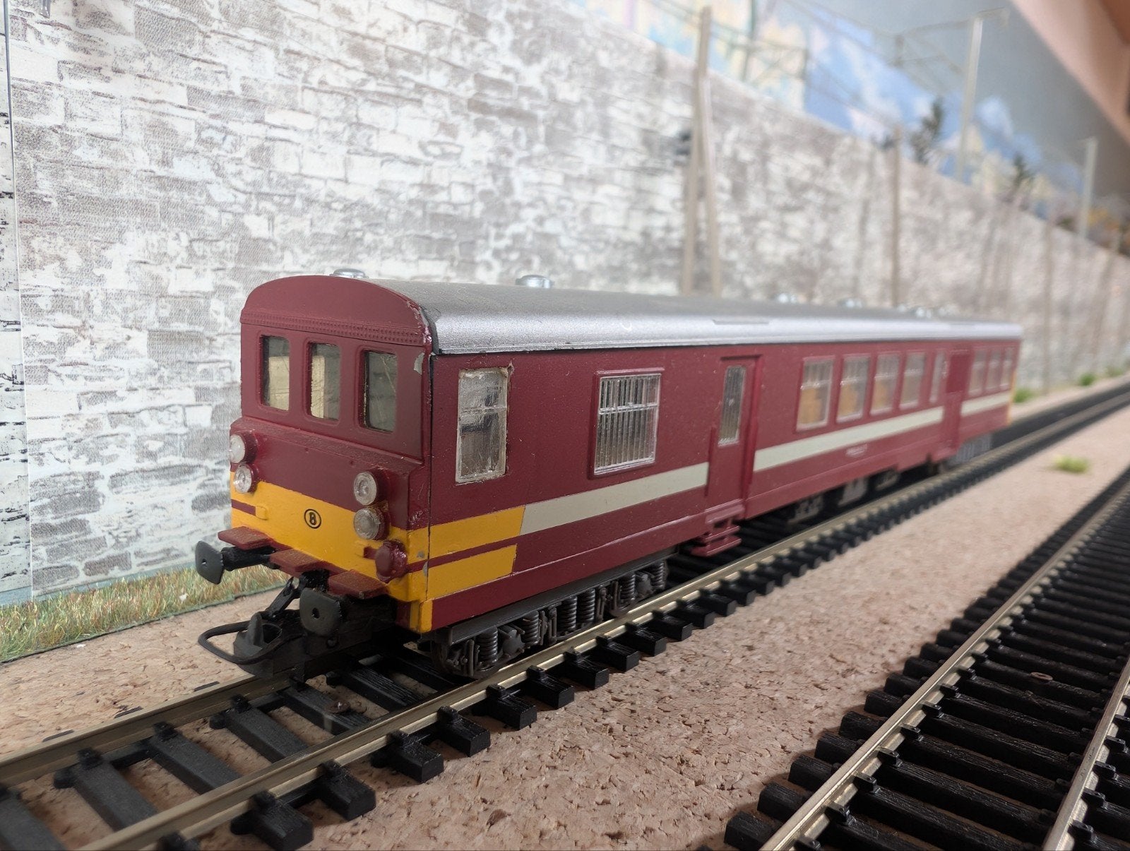 NMBS SNCB | Jocadis / Lima | M2 TDD | Trekduw Diesel |, Hobby en Vrije tijd, Gebruikt, Gelijkstroom, Wagon, Ophalen of Verzenden