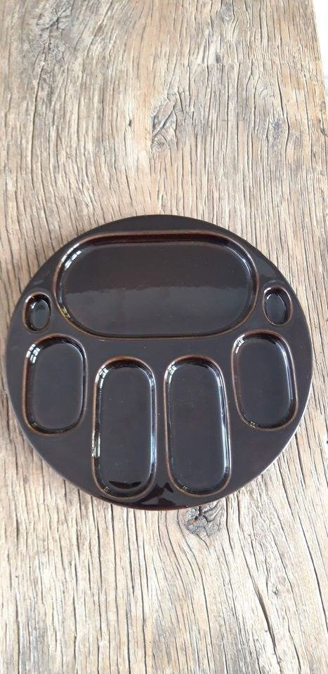 Assiettes vintage Stylform Belgium, série de 4, années 1970, Antiquités & Art, Enlèvement ou Envoi