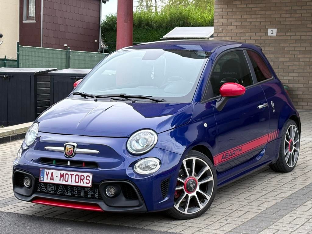 Abart 500 - Kit 595 - 2020 - 103.000km-1.4 - 165Ch -Garantie, 4 zetels, Euro 6, 4 cilinders, Blauw