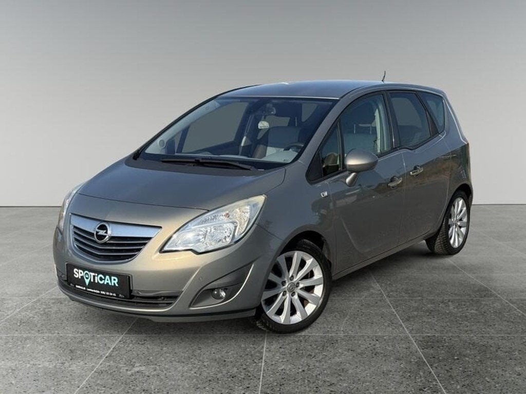 Opel Meriva Diesel,Zeten en stuur verwarming,Cruise control, Euro 5, 139 g/km, Zwart, 5 deurs
