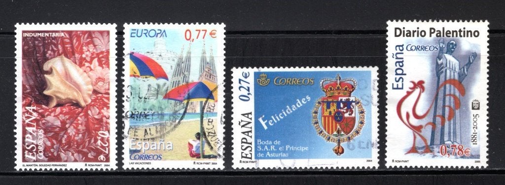 SPANJE Lot 2004 gestempeld, Verzenden, Gestempeld