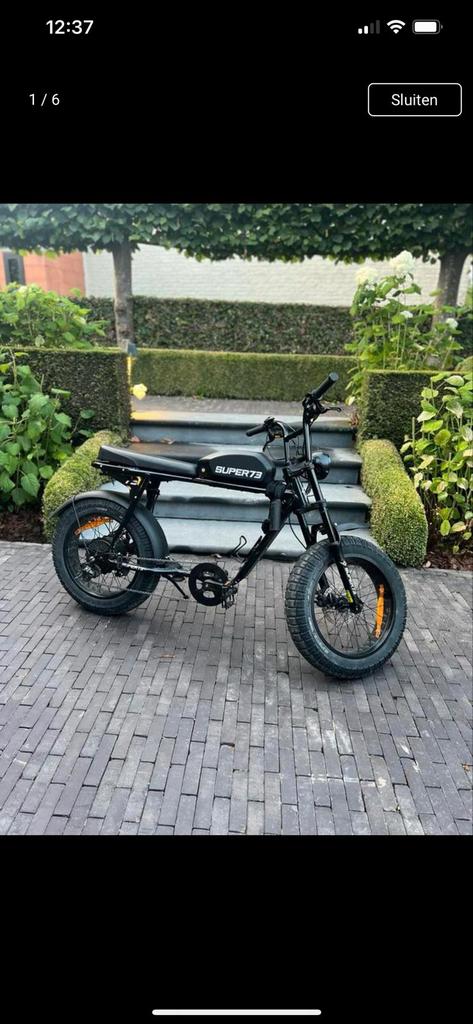 Super 73 S-2, Fietsen en Brommers, Elektrische fietsen, Ophalen, Zo goed als nieuw