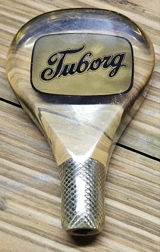 Poignée de robinet vintage Tuborg des années 1970
C'est une, Enlèvement ou Envoi