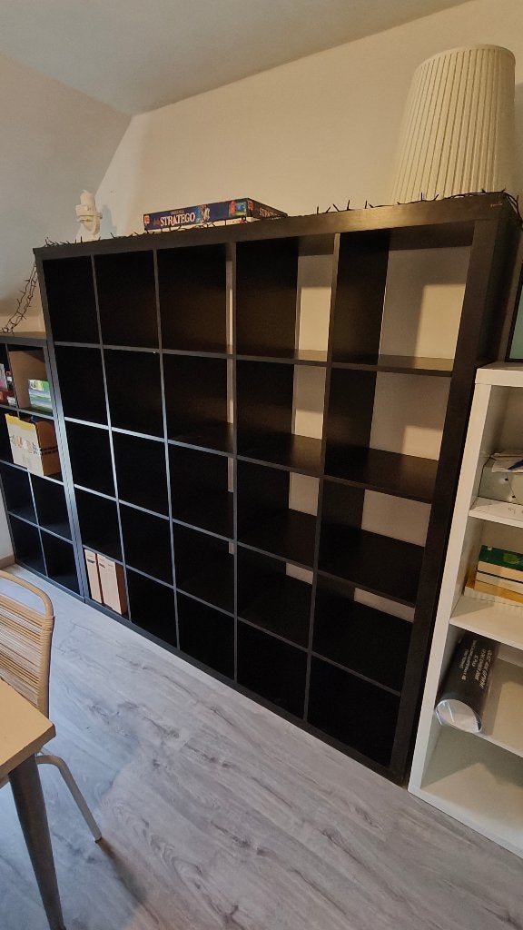 Kallax zwart 25 vakken IKEA, Enlèvement, Utilisé