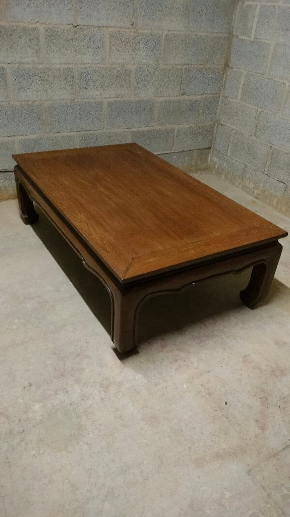 SALONTAFEL, Huis en Inrichting, Tafels | Salontafels, Ophalen, Gebruikt, 100 tot 150 cm, Eikenhout