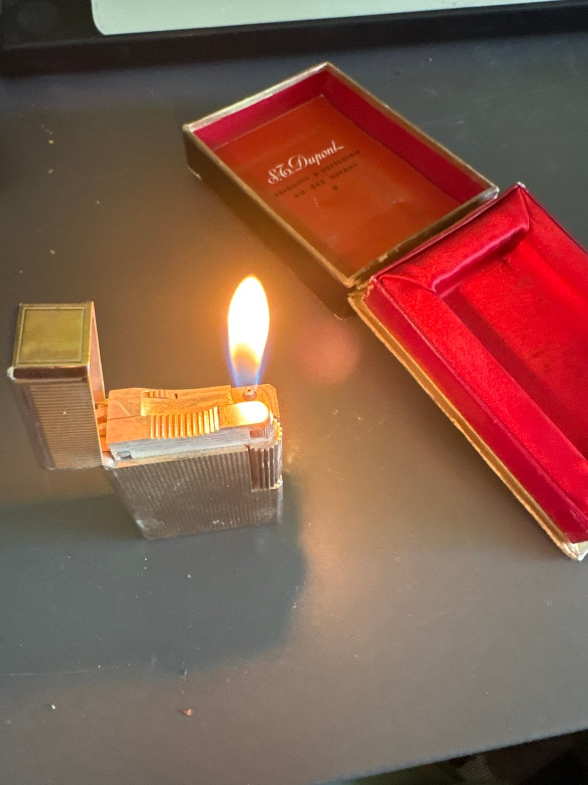 S.T. Dupont Ligne 1 (Small). Met doos, Ophalen of Verzenden, Zo goed als nieuw