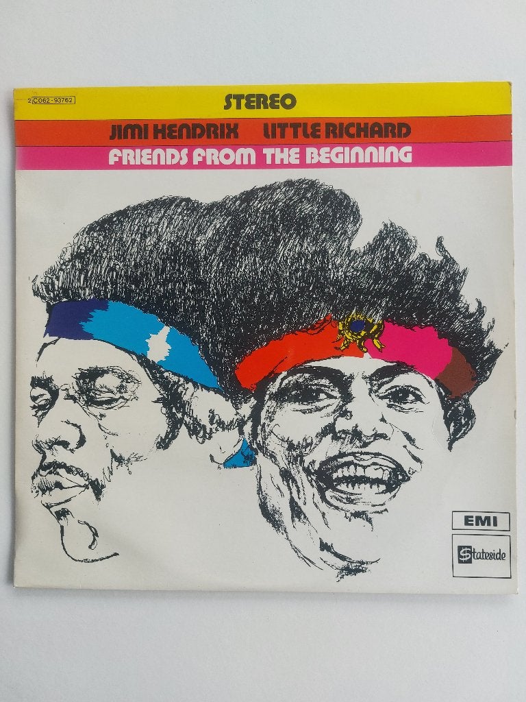 Jimy Hendrix & Little Richard - Friends From The Beginning, Cd's en Dvd's, LP, Gebruikt, Ophalen of Verzenden, Rock-'n-roll