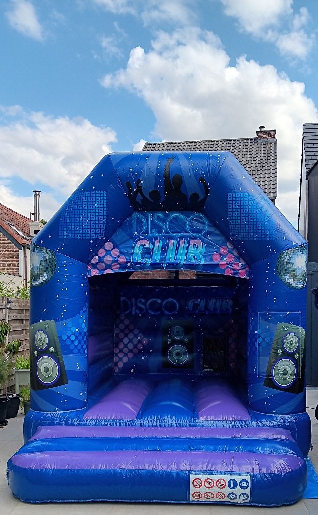 Verhuur disco springkasteel, Ophalen