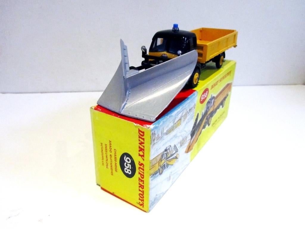 Rare Vintage Dinky Supertoys Guy Warrior Snow Plough N 958, Enlèvement ou Envoi, Comme neuf, Bus ou Camion, Dinky Toys