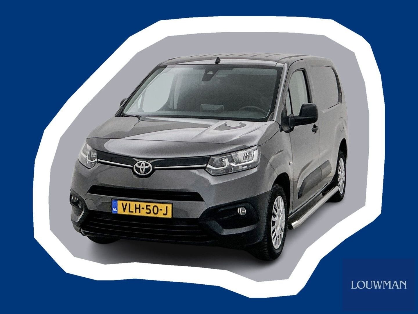 Toyota PROACE CITY 1.5 D-4D Professional Long Navigatie Came, Argent ou Gris, Achat, Entreprise, Toyota