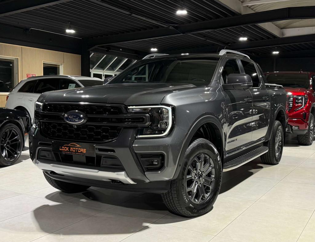 Ford Ranger 3.0d V6 EcoBlue e-4WD 241CV Wildtrak FULL OPTION, Autos, Ford, Cuir, Argent ou Gris, Achat, Entreprise
