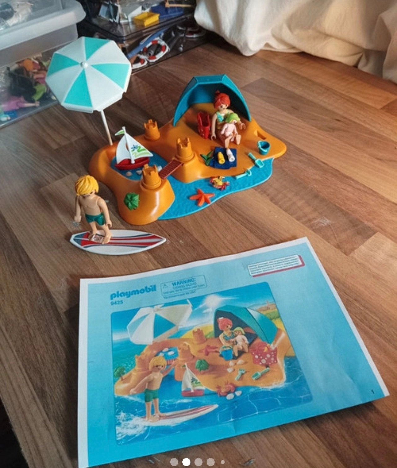 Playmobil 9425 Summer Fun - vacanciers à la plage surf, Enlèvement ou Envoi, Comme neuf, Summer fun, Kit complet
