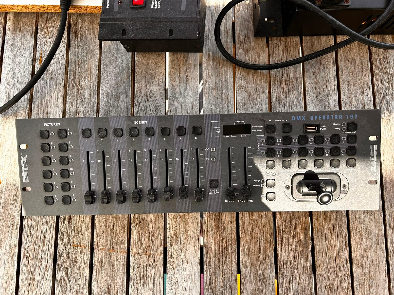DJ & Lichtset: Numark M2, DMX, Dimmer, 4 spots, Ophalen, Zo goed als nieuw, Numark