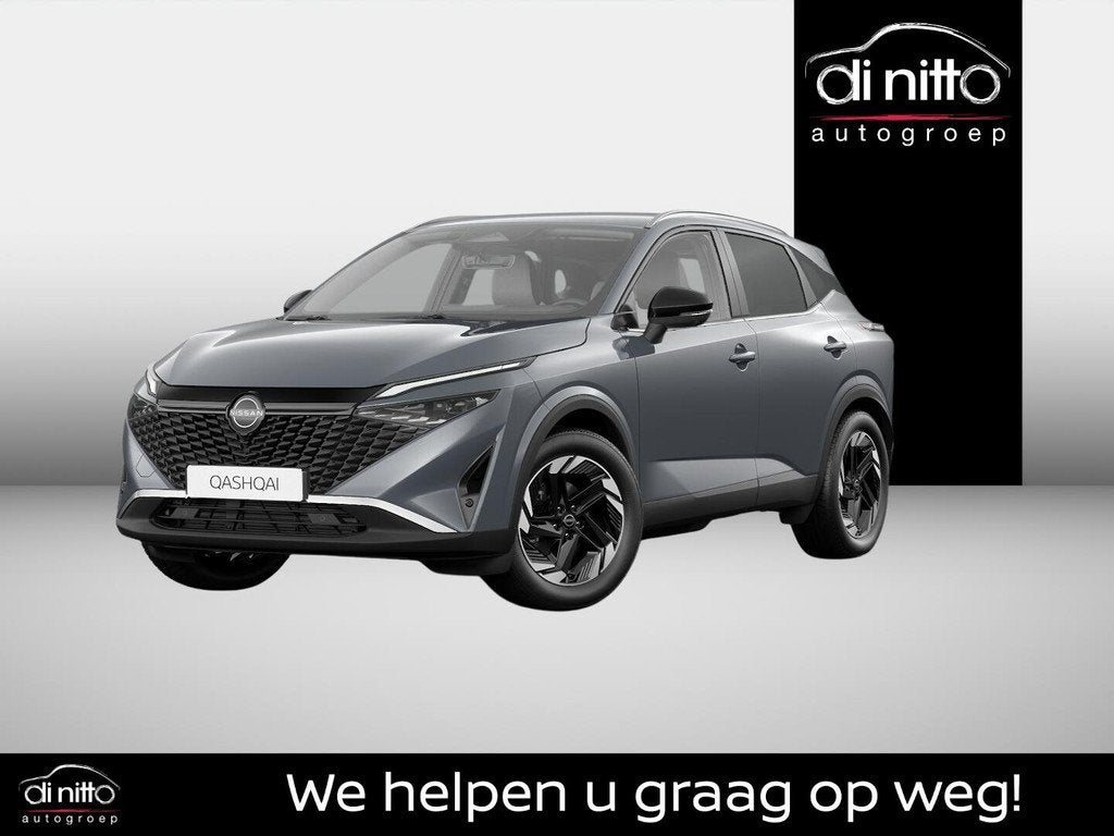 Nissan Qashqai Mild-Hybrid 158 N-CONNECTA 2WD Xtronic, Auto's, Stof, 1800 kg, Zwart, 5 zetels