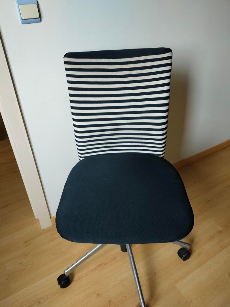 Vintage design vitra bureaustoel citterio gestreepte, Enlèvement, Chaise de bureau