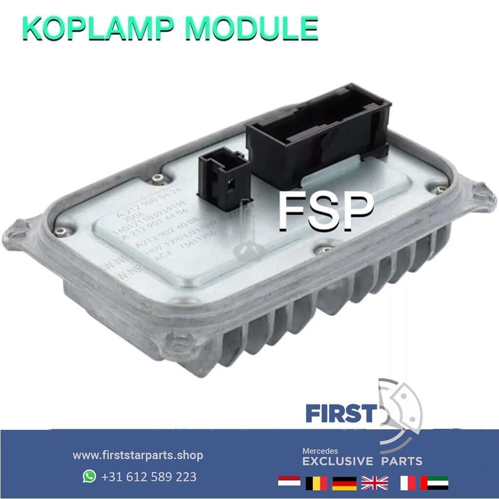 A2129014406 W212 W207 Koplamp module Mercedes E Klasse kopla, Utilisé, -, -, Enlèvement ou Envoi