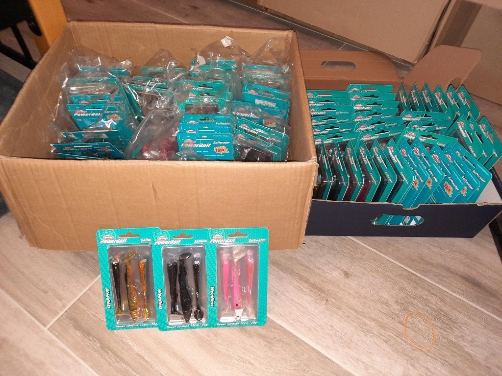 Partij Berkley powersardine weedless 12cm 20 Gr, Watersport en Boten, Ophalen of Verzenden, Nieuw, Kunstaas