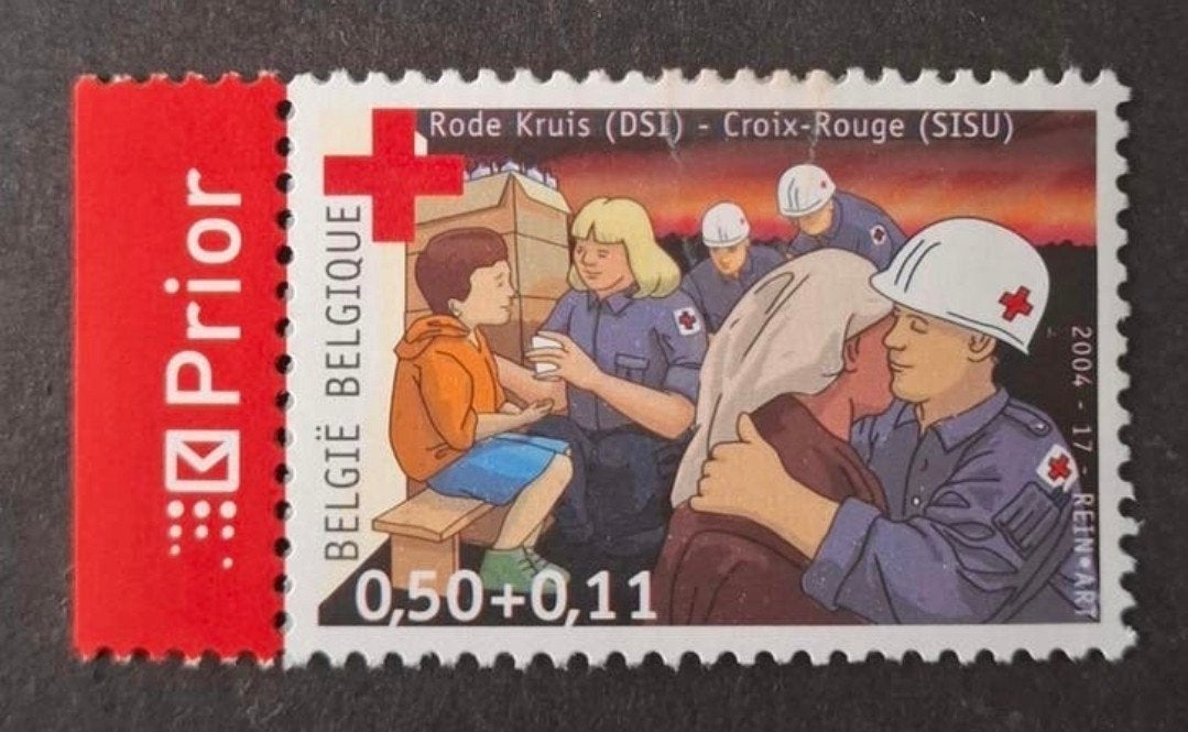 België: OBP 3307 ** Rode Kruis 2004., Postzegels en Munten, Postzegels | Europa | België, Frankeerzegel, Ophalen of Verzenden