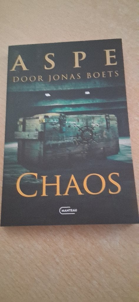Chaos - Aspoe door Jonas Boets, Boeken, Ophalen, Zo goed als nieuw, Jonas Boets, België