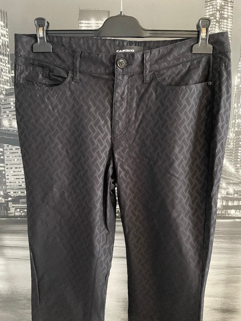 zwarte lange broek Cambio - Size 44, Kleding | Dames, Broeken en Pantalons, Cambio, Verzenden, Zwart, Maat 42/44 (L)